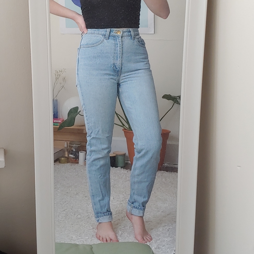 American Apparel mom jeans